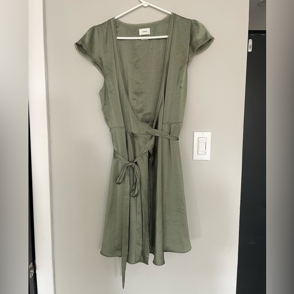 Mademoiselle Satin Dress NWOT